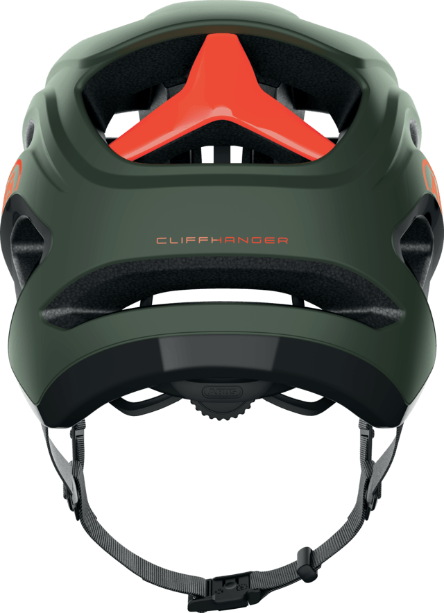 Abus Cliffhanger MTB Cycling Helmet (Pine Green) - BUMSONTHESADDLE
