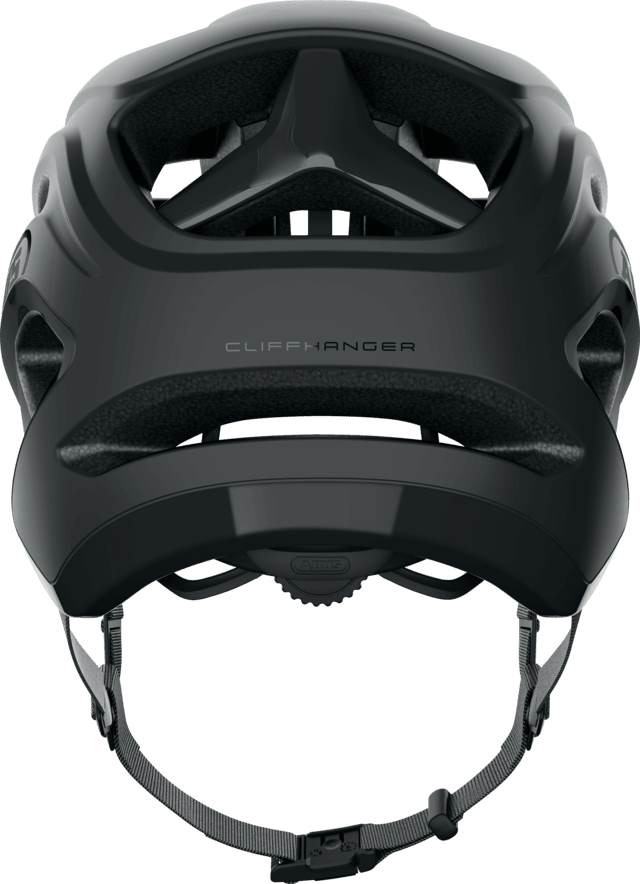 Abus Cliffhanger MTB Cycling Helmet (Velvet Black) - BUMSONTHESADDLE