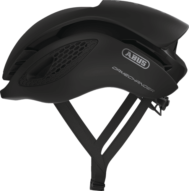 Abus Game Changer Road Cycling Helmet (Velvet Black) - BUMSONTHESADDLE