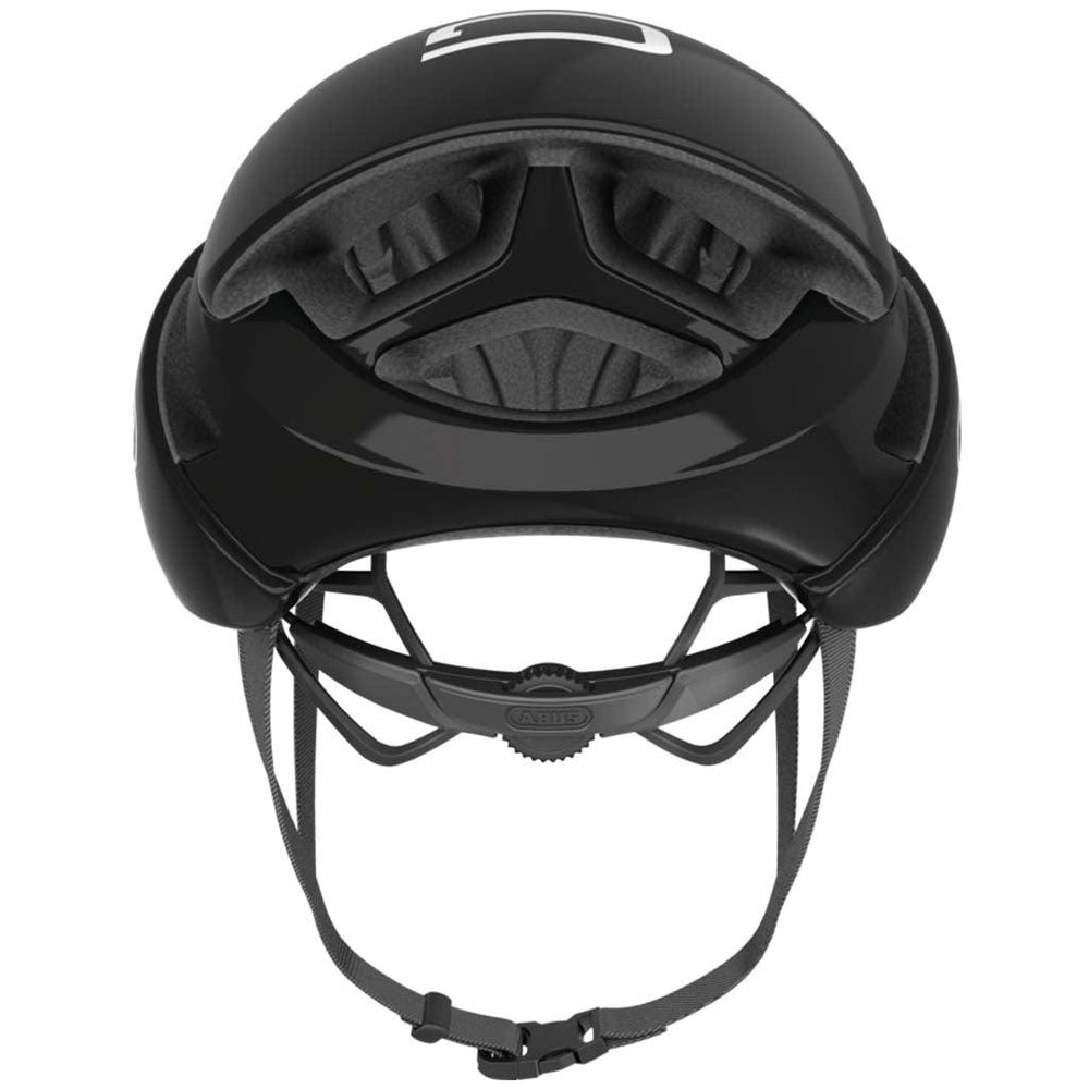 Abus Gamechanger Road Cycling Helmet (Shiny Black) - BUMSONTHESADDLE