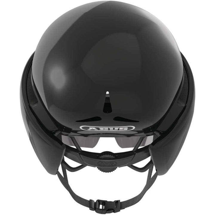 Abus Gamechanger TT Cycling Helmet (Shiny Black) - BUMSONTHESADDLE