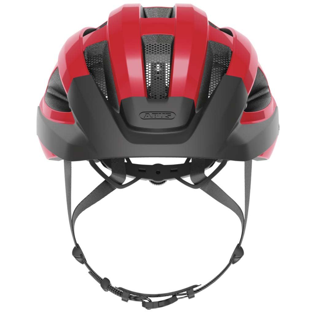 Abus Macator Road Cycling Helmet (Blaze Red) - BUMSONTHESADDLE