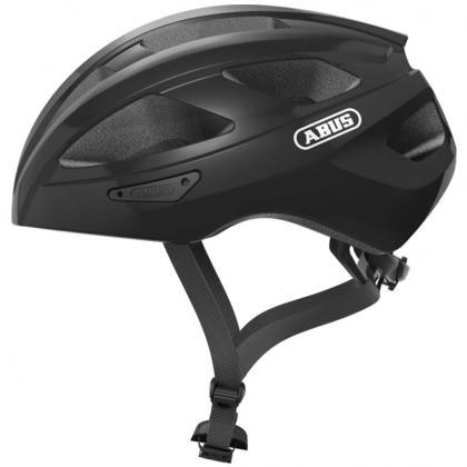 Abus Macator Road Cycling Helmet (Velvet Black) - BUMSONTHESADDLE