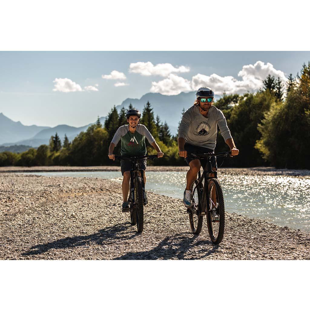 Abus Montrailer MTB Cycling Helmet (Velvet Black) - BUMSONTHESADDLE