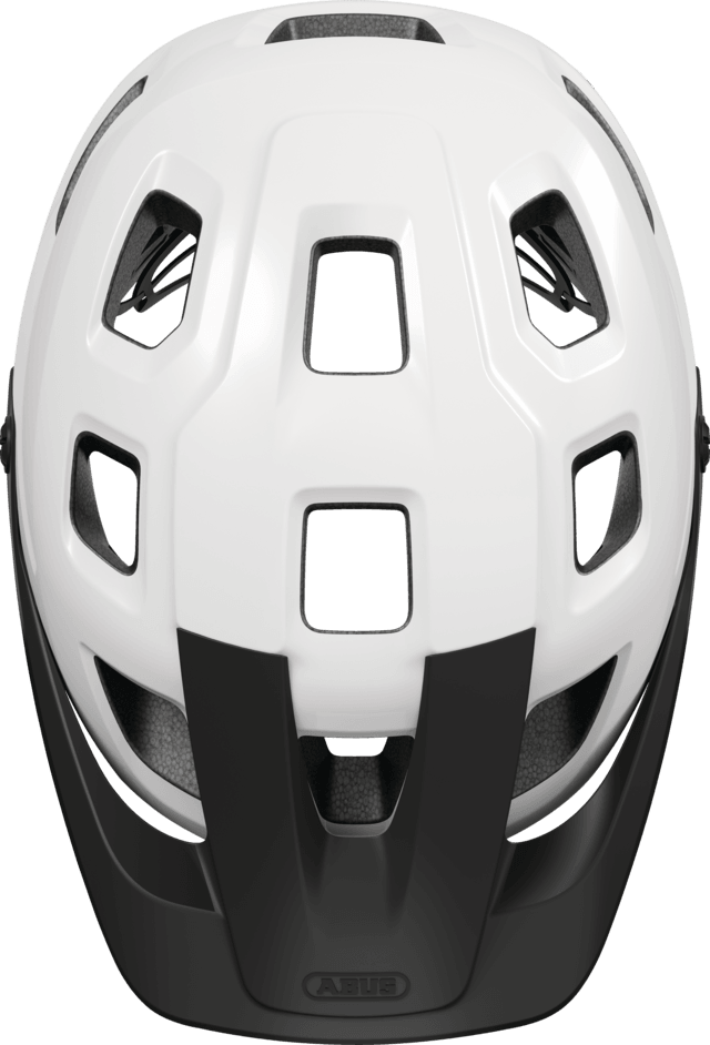 Abus Motrip MIPS MTB Cycling Helmet (Shiny White) - BUMSONTHESADDLE