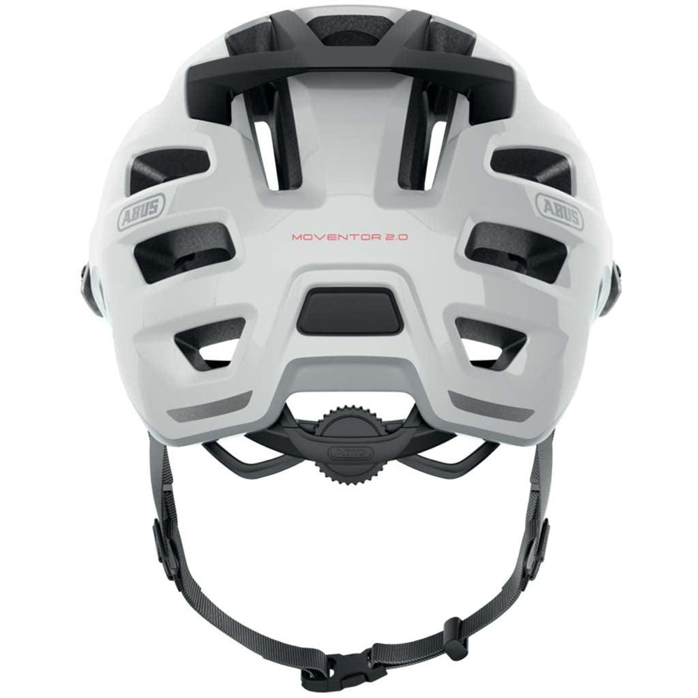 Abus Moventor 2.0 MTB Cycling Helmet (Shiny White) - BUMSONTHESADDLE