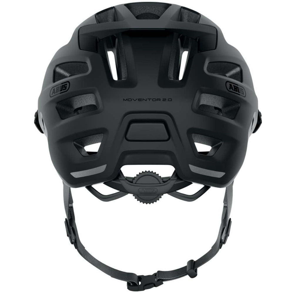 Abus Moventor 2.0 MTB Cycling Helmet (Velvet Black) - BUMSONTHESADDLE