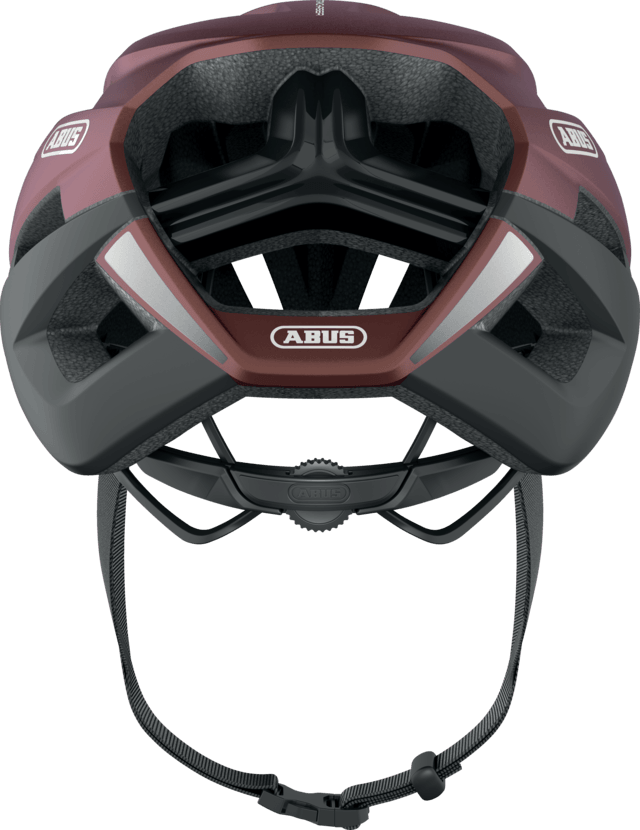 Abus Storm Chaser Road Cycling Helmet (Bloodmoob Red) - BUMSONTHESADDLE