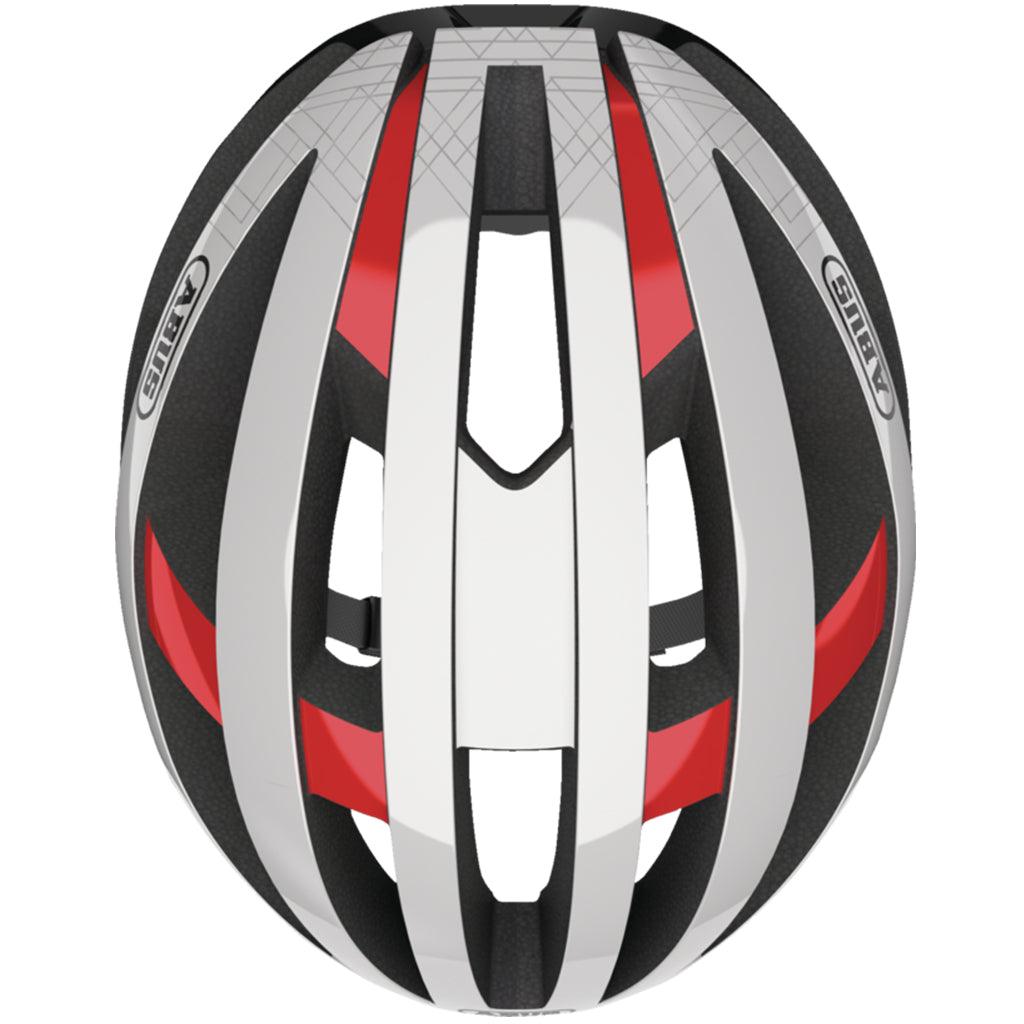 Abus Viantor Road Cycling Helmet (Blaze Red) - BUMSONTHESADDLE