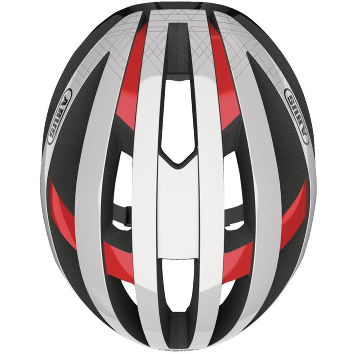 Abus Viantor Road Cycling Helmet (Blaze Red) - BUMSONTHESADDLE