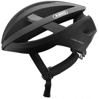 Abus Viantor Road Cycling Helmet (Velvet Black) - BUMSONTHESADDLE