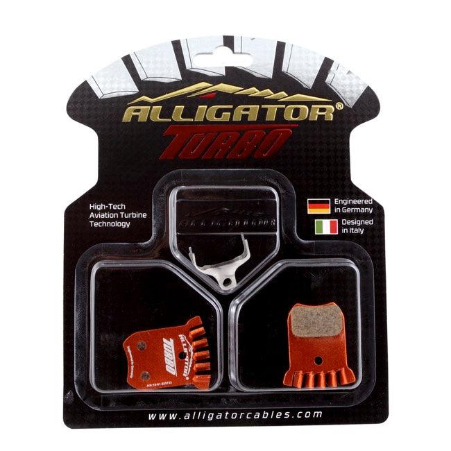 Alligator Brake Disc turbo semi Metallic Cooling Pads - BUMSONTHESADDLE