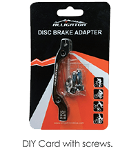 Alligator HK-XQ52-DIY Disc Brake Caliper Adapter - BUMSONTHESADDLE