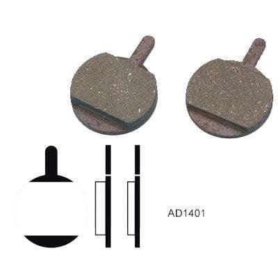 Ashima Disc Brake Pads (AD1401-OR-S) - BUMSONTHESADDLE