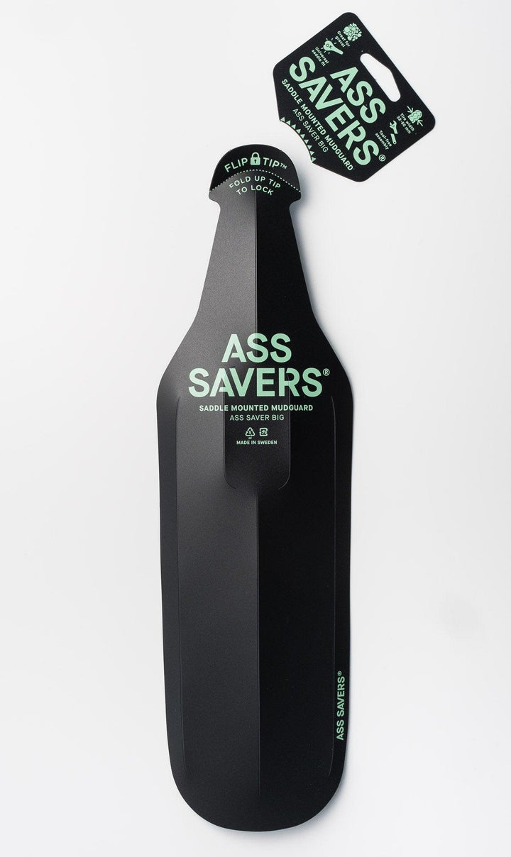 Ass Saver Big Mudguard (Black) - BUMSONTHESADDLE