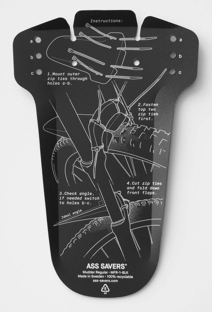 Ass Saver Mudder Regular Mudguard (Spektrum) - BUMSONTHESADDLE