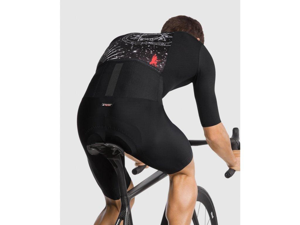 Assos Equipe RS Le Houdini S9 Targa Mens Cycling Roadsuit (Black) - BUMSONTHESADDLE