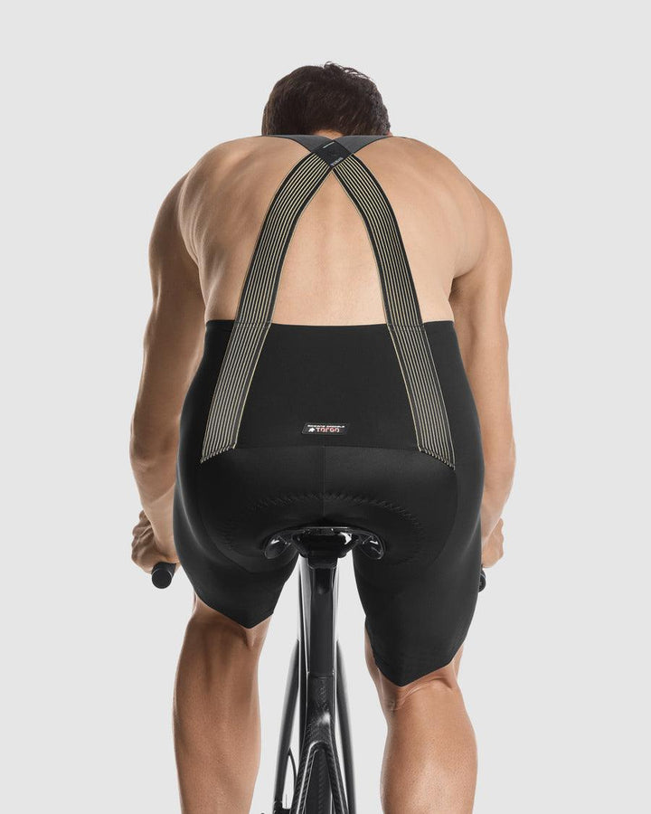 Assos Equipe RSR S9 Targa Mens Cycling Bibshorts (Flamme D’Or) - BUMSONTHESADDLE