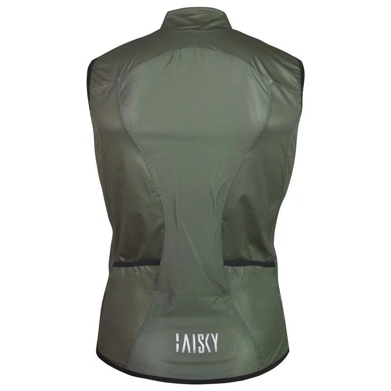 Baisky Double zipper Men Wind Vest (Army Green) - BUMSONTHESADDLE