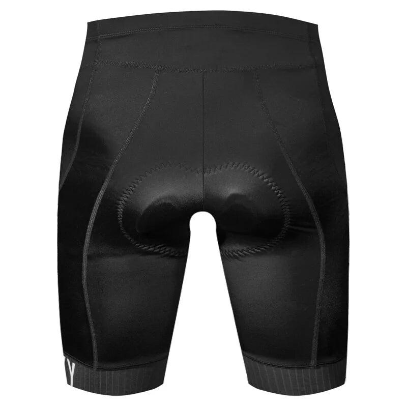 Baisky Endurance Men Cycling Shorts (Simple Black) - BUMSONTHESADDLE