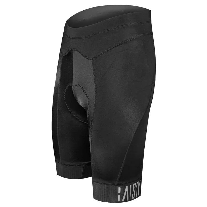 Baisky Endurance Men Cycling Shorts (Simple Black) - BUMSONTHESADDLE