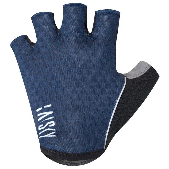 Baisky Half Finger Cycling Gloves (Purity Dark Blue) - BUMSONTHESADDLE