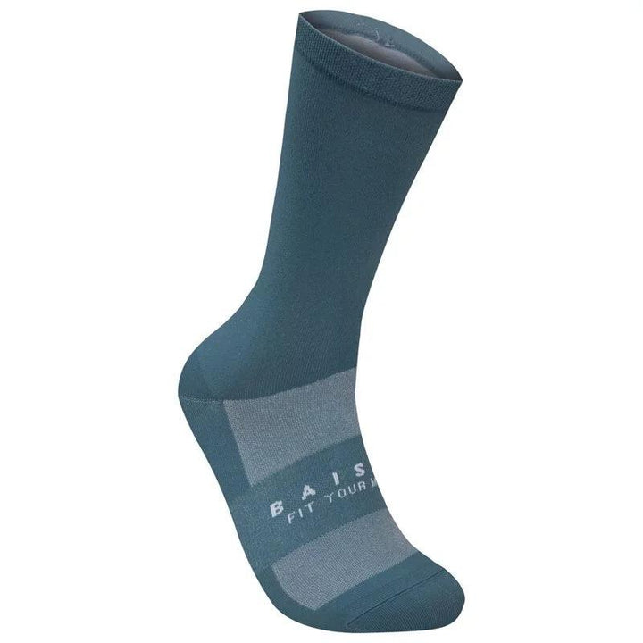 Baisky Mens Sport Socks (Purity Blue Grey) - BUMSONTHESADDLE