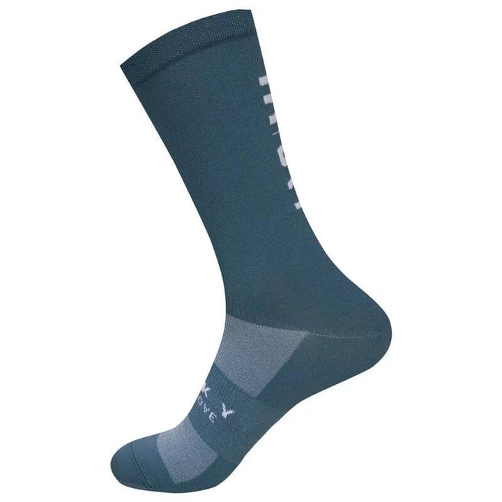 Baisky Mens Sport Socks (Purity Blue Grey) - BUMSONTHESADDLE