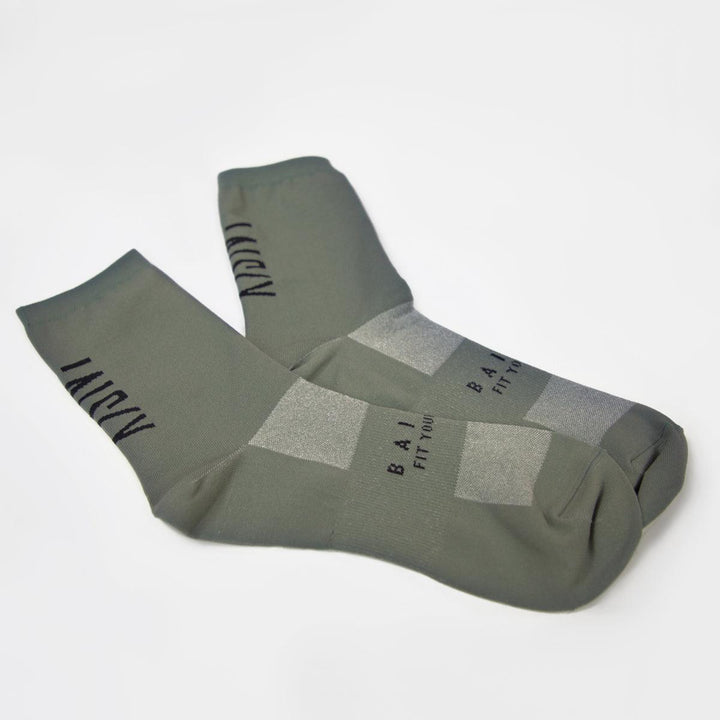 Baisky Mens Sport Socks (Purity Green) - BUMSONTHESADDLE