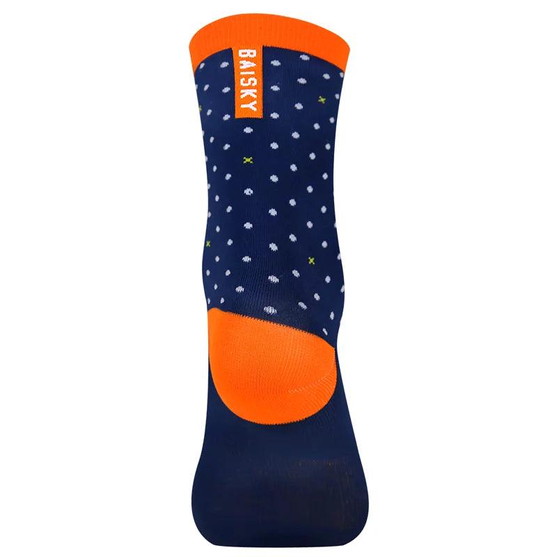 Baisky Mens Sport Socks (Star Blue) - BUMSONTHESADDLE