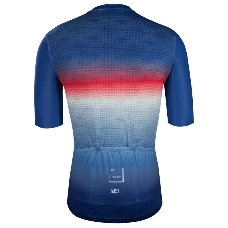 Baisky Short Men Cycling Jersey (Infinity Blue) - BUMSONTHESADDLE