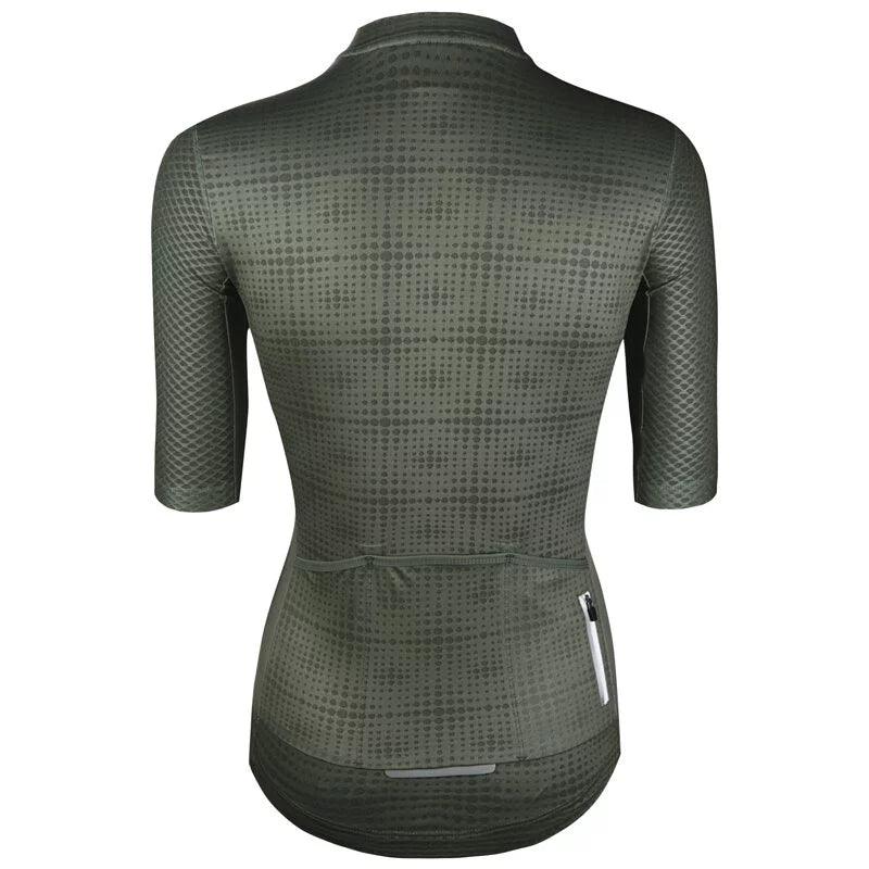 Baisky Short Women Cycling Jersey (Purity Army Green) - BUMSONTHESADDLE