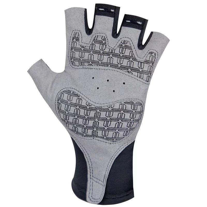 Baisky TRHF390 Unisex Cycling Gloves (Conquer Red) - BUMSONTHESADDLE