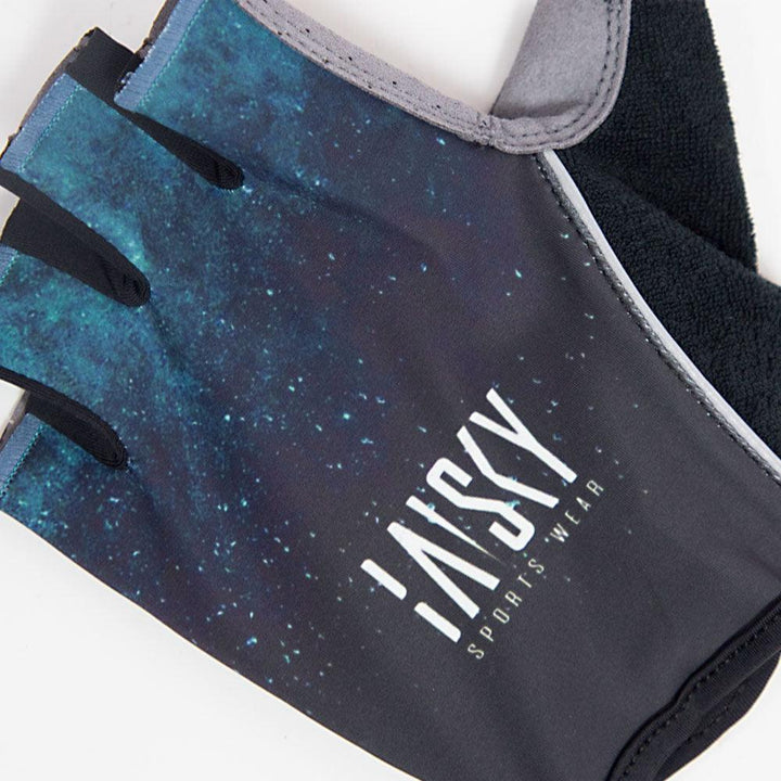 Baisky TRHF390 Unisex Cycling Gloves (Mirage Blue) - BUMSONTHESADDLE