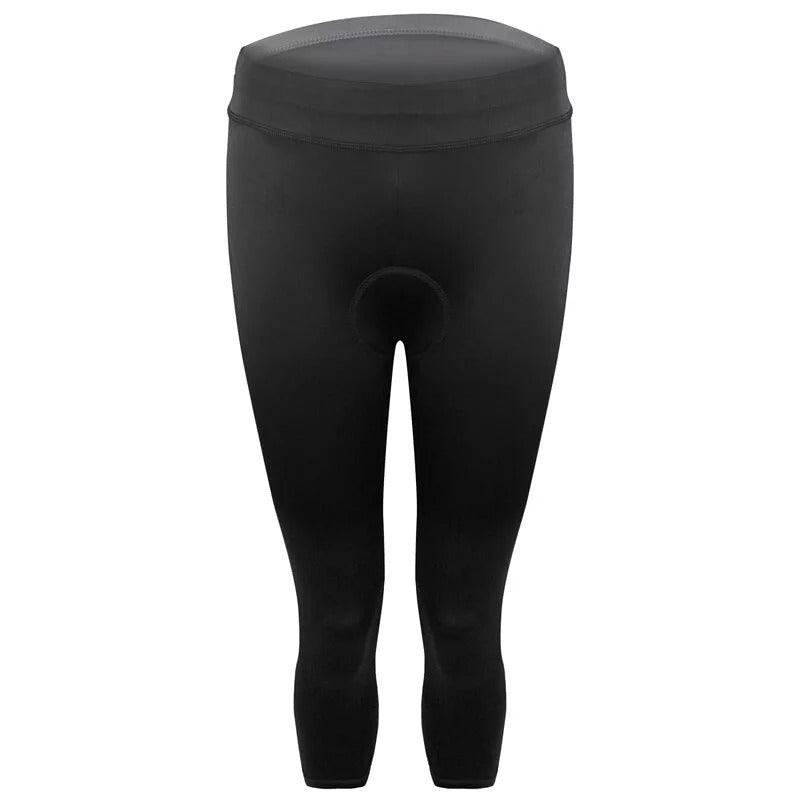 Baisky TRWB780 Cropped Tights (Roselle Black) - BUMSONTHESADDLE