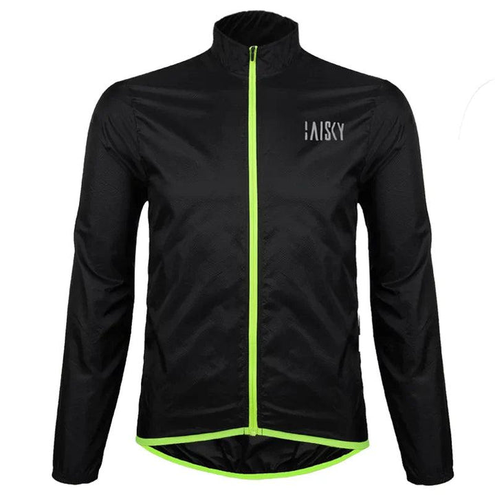 Baisky Windbreaker Mens Cycling Jacket (Wind Black) - BUMSONTHESADDLE