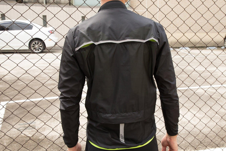 Baisky Windbreaker Mens Cycling Jacket (Wind Black) - BUMSONTHESADDLE