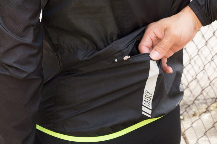Baisky Windbreaker Mens Cycling Jacket (Wind Black) - BUMSONTHESADDLE