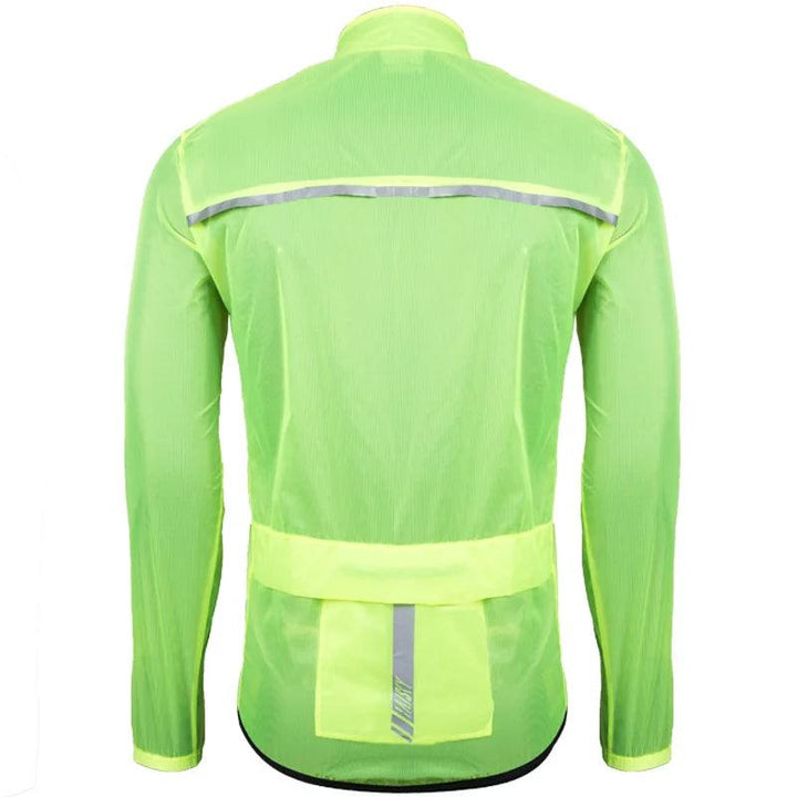 Baisky Windbreaker Mens Cycling Jersey (Wind Yellow) - BUMSONTHESADDLE