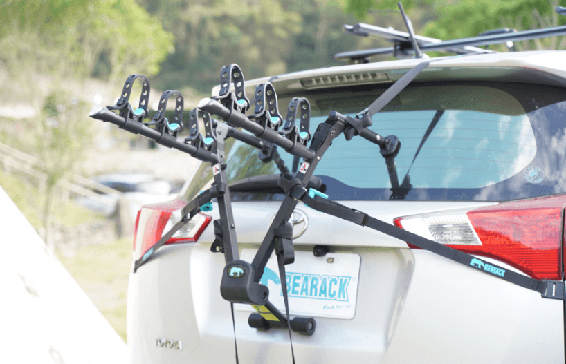 Bearack Transformer Foldable Trunk Mount Bike Carrier (Foldable) - BUMSONTHESADDLE