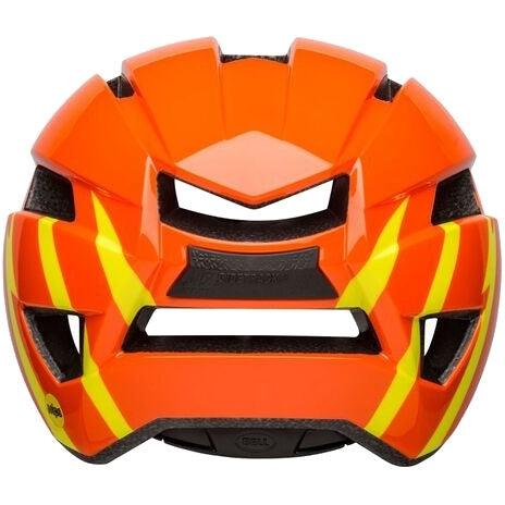 Bell Sidetrack II MTB Cycling Helmet (Gloss Orange/ Yellow) - BUMSONTHESADDLE