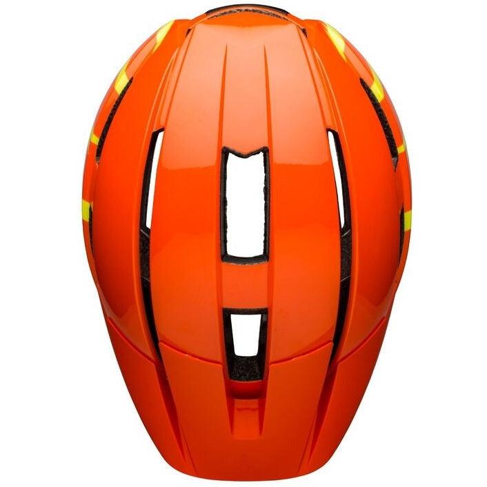 Bell Sidetrack II MTB Cycling Helmet (Gloss Orange/ Yellow) - BUMSONTHESADDLE