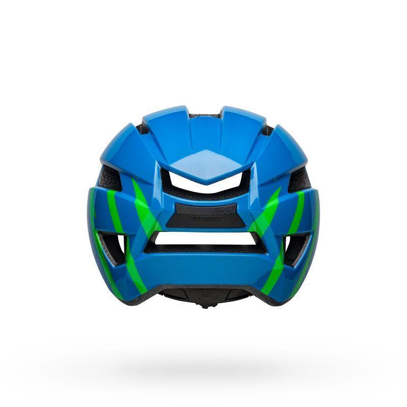 Bell Sidetrack II MTB Cycling Helmet (Strike Gloss Blue/Green) - BUMSONTHESADDLE