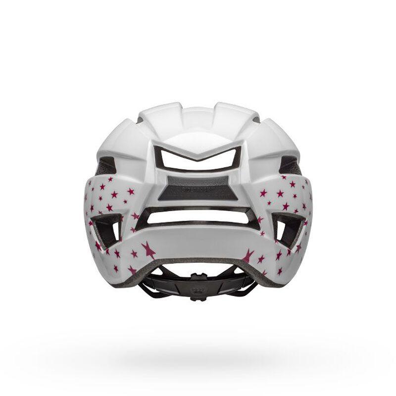 Bell Sidetrack II Road Cycling Helmet (White Stars) - BUMSONTHESADDLE
