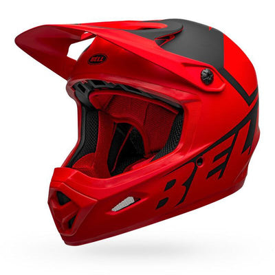 Bell Transfer MTB Cycling Helmet (Matte Red/Black)