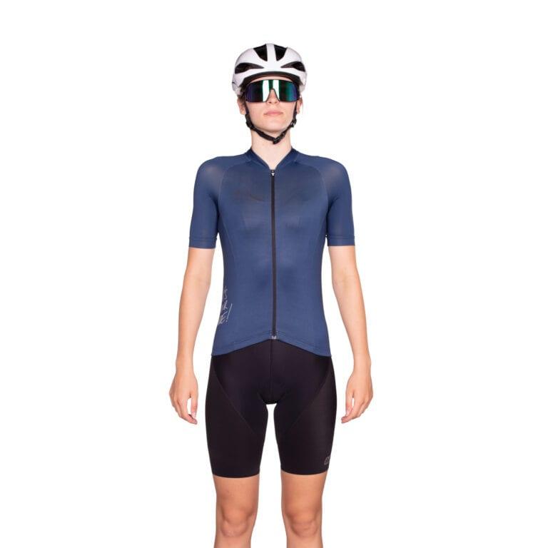 Bioracer Metalix Womens Cycling Jersey (Petrol) - BUMSONTHESADDLE