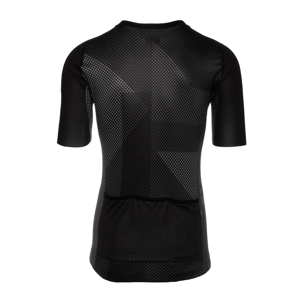Bioracer Spitfire Blitzz Mens Cycling Jersey (Black) - BUMSONTHESADDLE