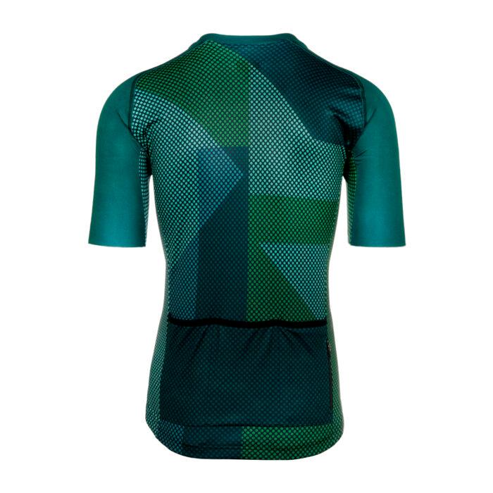 Bioracer Spitfire Blitzz Mens Cycling Jersey (Green) - BUMSONTHESADDLE