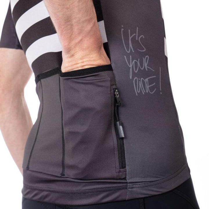 Bioracer Spitfire Mens Cycling Jersey (Life Is A) - BUMSONTHESADDLE