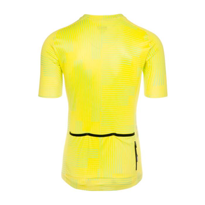 Bioracer Spitfire Warp Mens Cycling Jersey (Citron Yellow) - BUMSONTHESADDLE